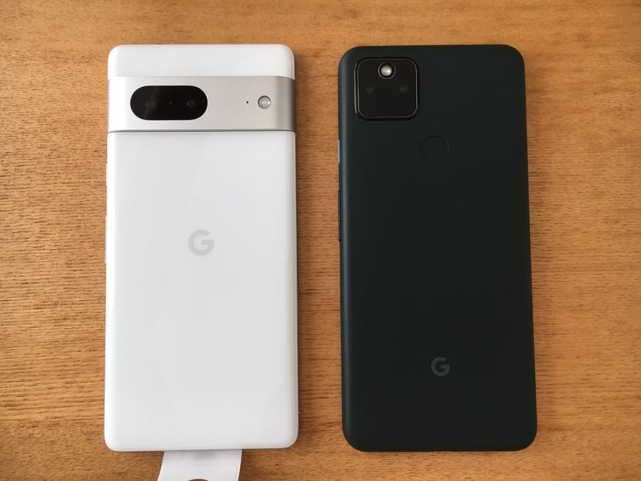 Google Pixel7　買い替え　Pixel5a　レビュー